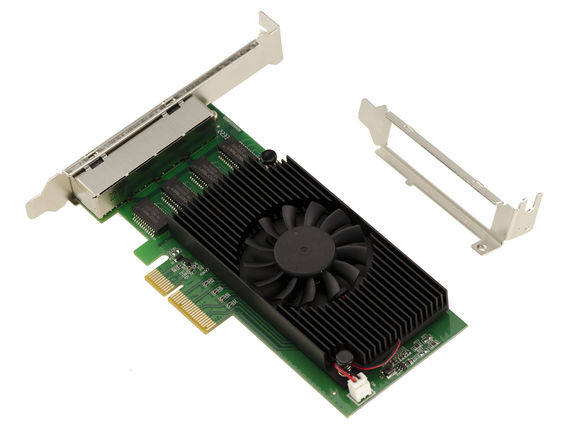 KALEA-INFORMATIQUE Scheda Di Rete PCIe 2.5 Gigabit Dual LAN Con Chipset Realtek RTL8125 - 2 Porte RJ45 Per PC Desktop E Server