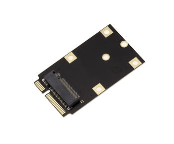 M2 M Key to miniPCIe Adapter - for Mounting an M.2 Board on a PCIe Full Size Mini Port