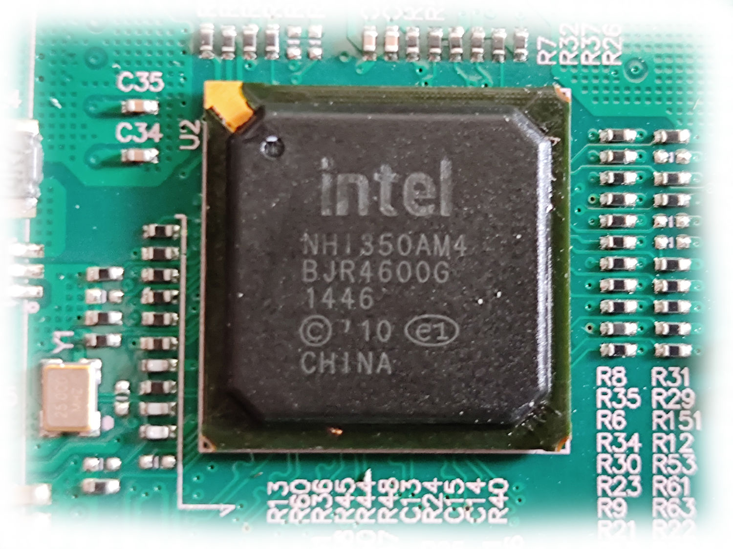 Tarjeta Adaptadora De Red Gigabit Ethernet Pci E X4 I350am4 | Envío gratis