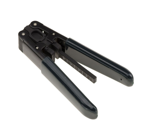 Stripping pliers for FTTH fiber optic drop cable