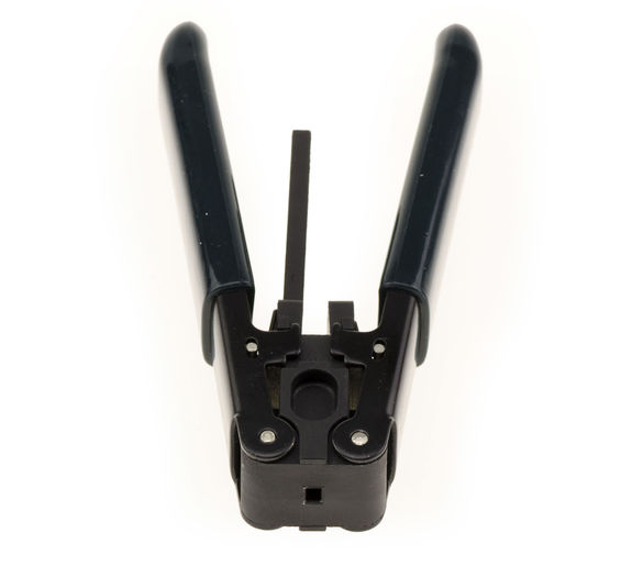 Stripping pliers for FTTH fiber optic drop cable