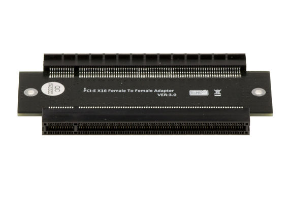 PCI express x16 Female Female 180° PCIe 16x riser gender changer