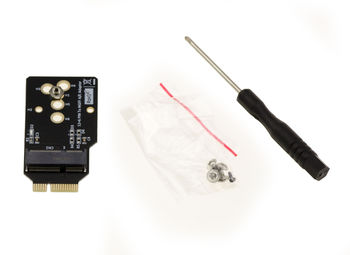 M2 E Key to 12+6 pin adapter for replacing BCM94360CS2 or BCM943224PCIEBT2 with an Intel AX200 AX201 AX210 WIFI card