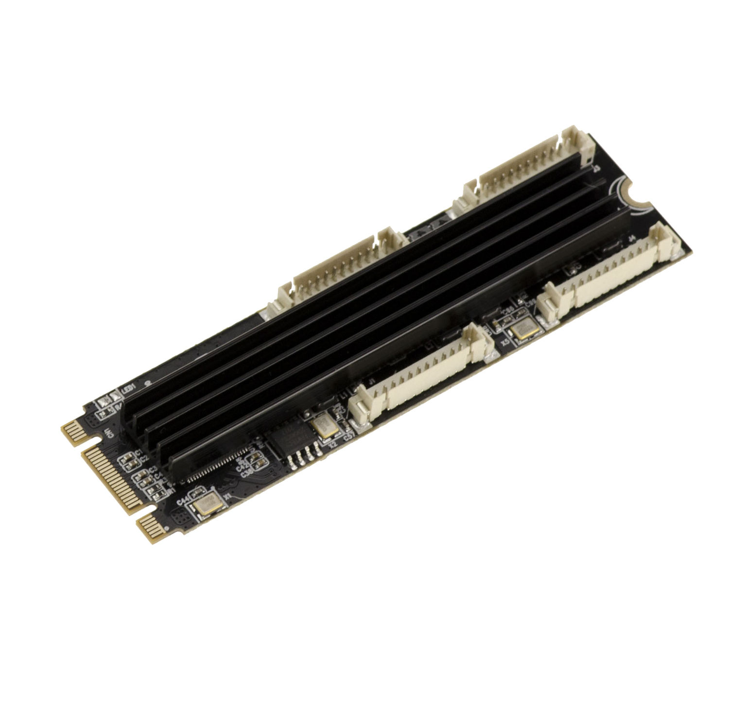 Carte Réseau 4 Ports Gigabit Ethernet M.2 PCIe - RTL8111H - KALEA-INFORMATIQUE