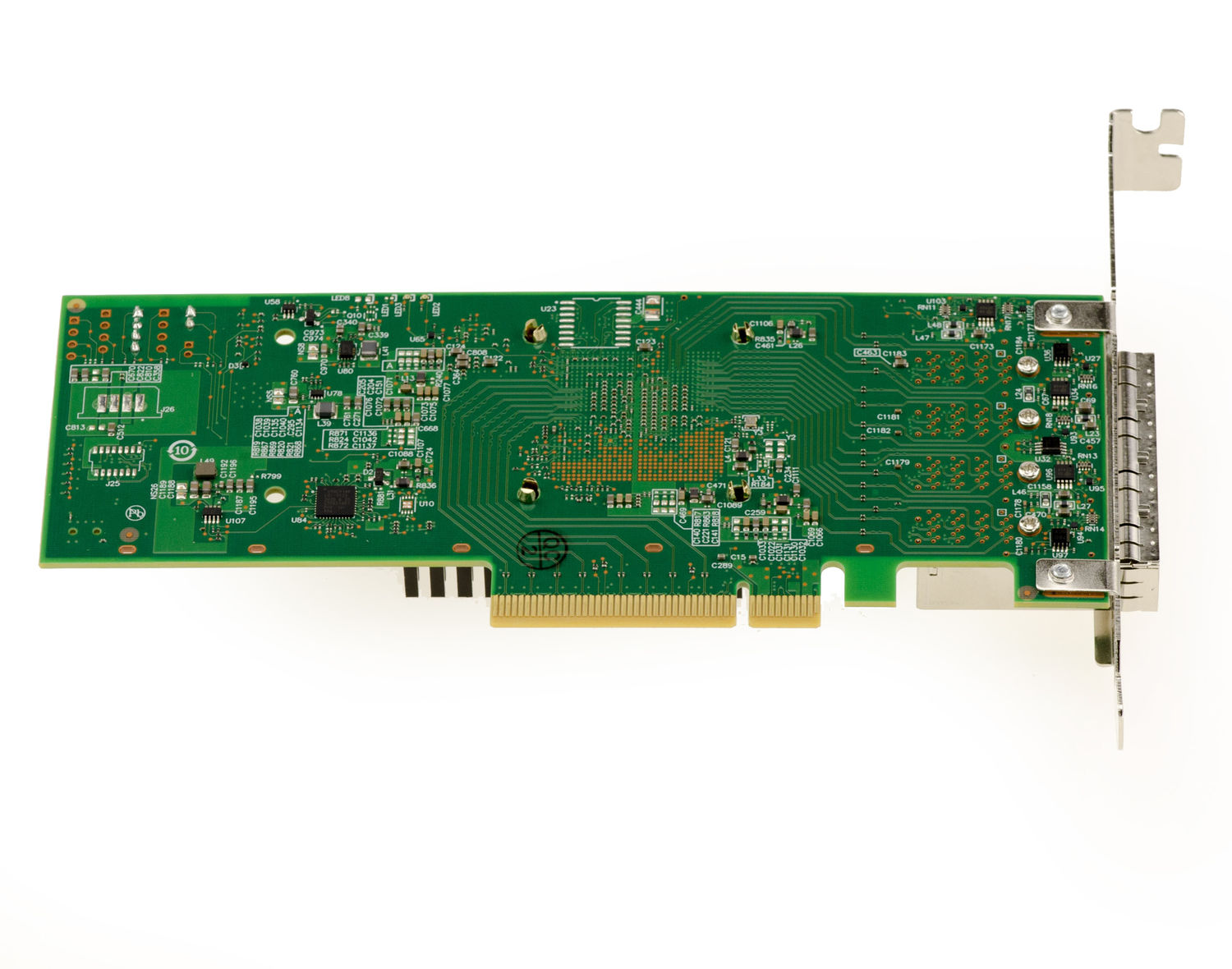Carte Contrôleur PCIe SAS SATA NVMe 16 Ports - Modèle LSI 9400-16i - 12Gb/s - Compatible Serveur Et PC