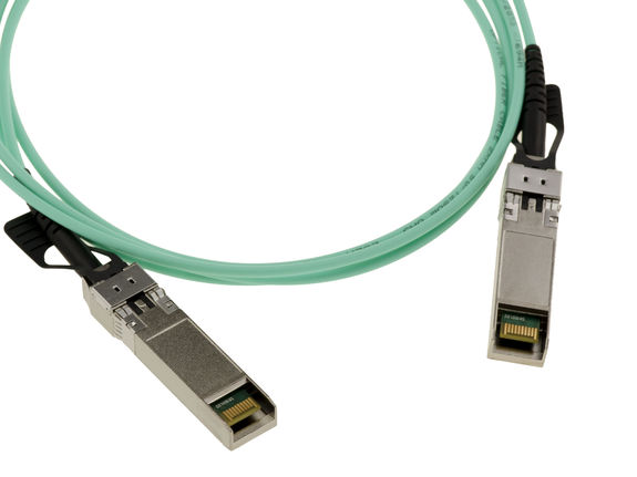 Cordon réseau type fibre optique multimode AOC 2m SFP+ 10G référence SFP-10G-AOC2M compatible Intel