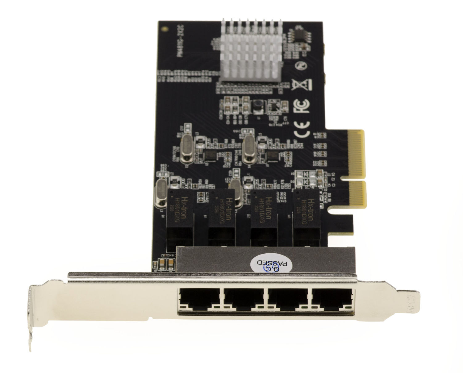 Carte Réseau PCIe 4 Ports Gigabit Ethernet - Réseau RJ45 10/100/1000 Mbps - Chipset Realtek RTL8111H