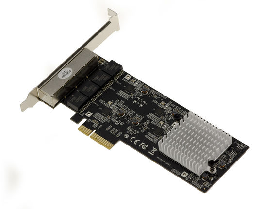 PCIe na 4portový Gigabit Ethernet adaptér, Realtek RTL8111 chipset PCIe na 4portový Gigabit Ethernet adaptér, Realtek RTL8111 chipset