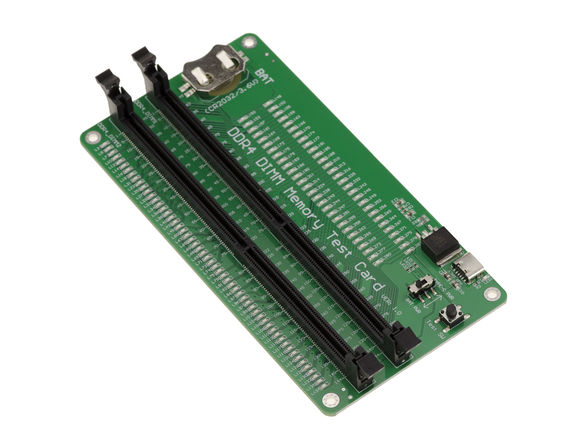 Test plate with diodes for DDR4 memory arrays