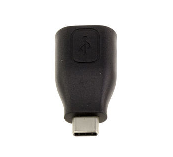 Adaptateur USB3.1 10G USB A femelle vers USB C mâle pour transfert de données et alimentation.