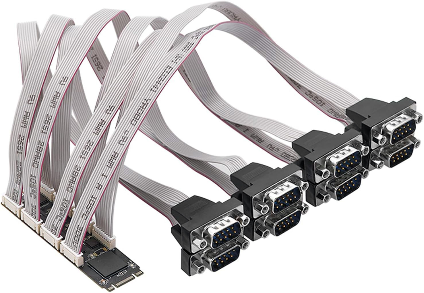 Scheda M.2 A 2 Porte Seriali RS232 KALEA-INFORMATIQUE – Chipset SUNIX SUN2410, Qualità Industriale, Compatibile Con Windows E Linux