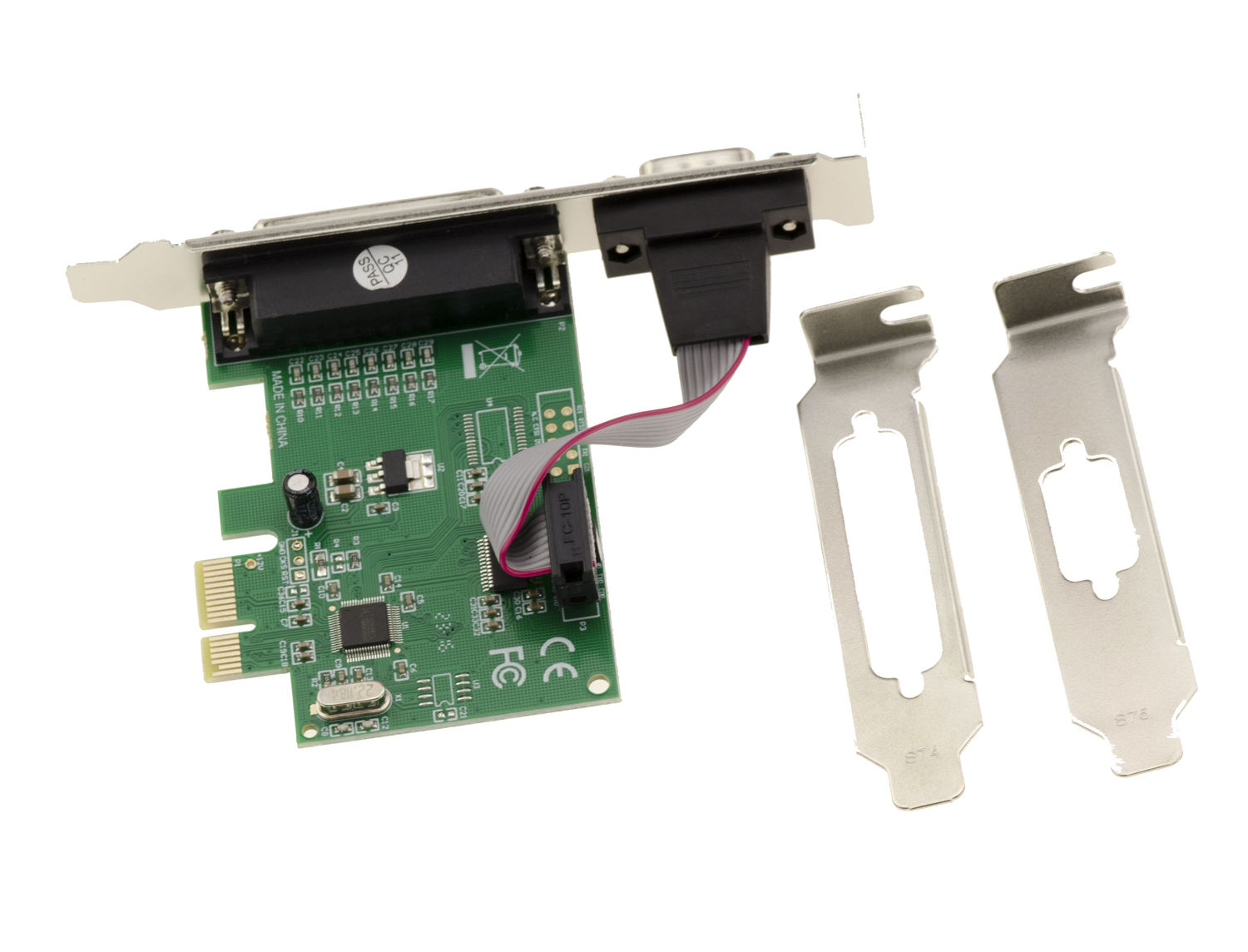 Carte réseau - Carte Controleur PCI Express PCIE - 4 Ports RJ45 Gigabit Carte réseau - Carte Controleur PCI Express PCIE - 4 Ports RJ45 Gigabit