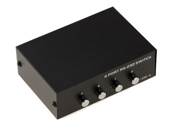 RS-232 Serial sharing box / RS-232 Switch / 4 ports