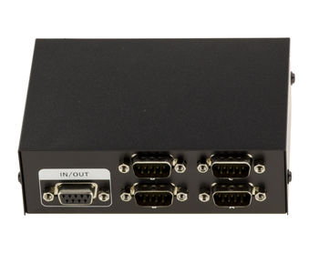 RS-232 Serial sharing box / RS-232 Switch / 4 ports