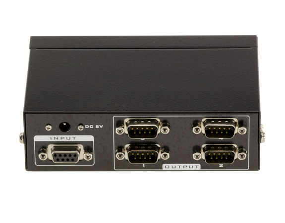 SPLITTER Serial RS232 / 1 to 4 COM PORTS - Duplicates an RS-232 signal ...