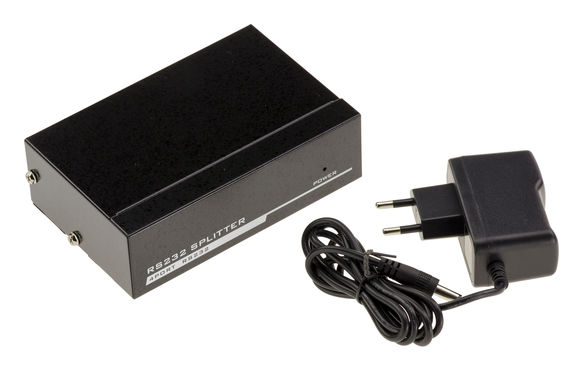 SPLITTER Serial RS232 / 1 to 4 COM PORTS - Duplicates an RS-232 signal into 4 identical signals
