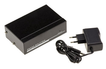 SPLITTER Serial RS232 / 1 to 4 COM PORTS - Duplicates an RS-232 signal into 4 identical signals