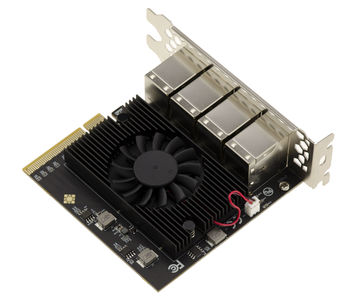 Carte réseau PCIe - LENOVO - 4 ports LAN RJ45 - Gigabit Ethernet - 10 Carte réseau PCIe - LENOVO - 4 ports LAN RJ45 - Gigabit Ethernet - 10