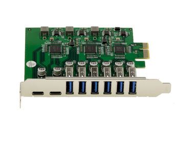 Renkforce 1+4 ports Carte contrôleur USB 3.1 USB 3.1 (2è gén.) PCIe x4 - Informatique Renkforce 1+4 ports Carte contrôleur USB 3.1 USB 3.1 (2è gén.) PCIe x4 - Informatique