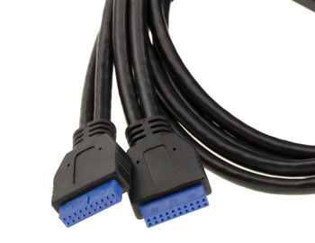 Front panel with 4 USB 3.0 ports for 5.25"" rack slot USB3 Superspeed 5G