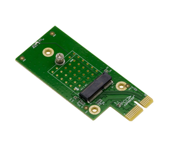 PCIe controller for M2 WiFi E Key card to use an M.2 WiFi card on a PCI Express x1 slot