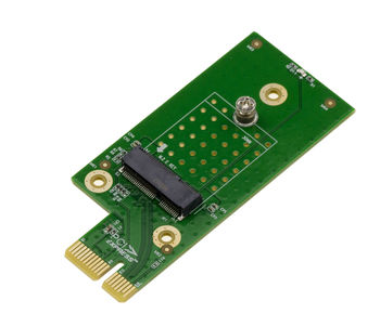 PCIe controller for M2 WiFi E Key card to use an M.2 WiFi card on a PCI Express x1 slot