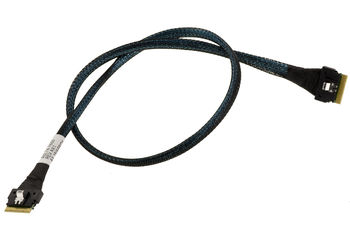 PCIe 4.0 cable with Slim SAS SFF-8654 8i 74-pin connectors to SFF8654 74-pin length 70cm