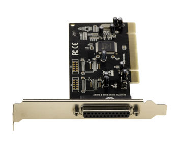 PCI to Parallel IEEE1284 controller card - DB25 socket / For printer or scanner - CHIPSET MOSCHIP ASIX MCS9865