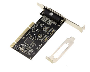 PCI to Parallel IEEE1284 controller card - DB25 socket / For printer or scanner - CHIPSET MOSCHIP ASIX MCS9865