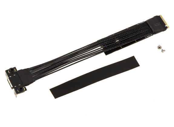 Adapter for NVMe M Key M2 slot to Oculink SFF-8612 PCIe 4.0 compatible with 64 GT/s bandwidth