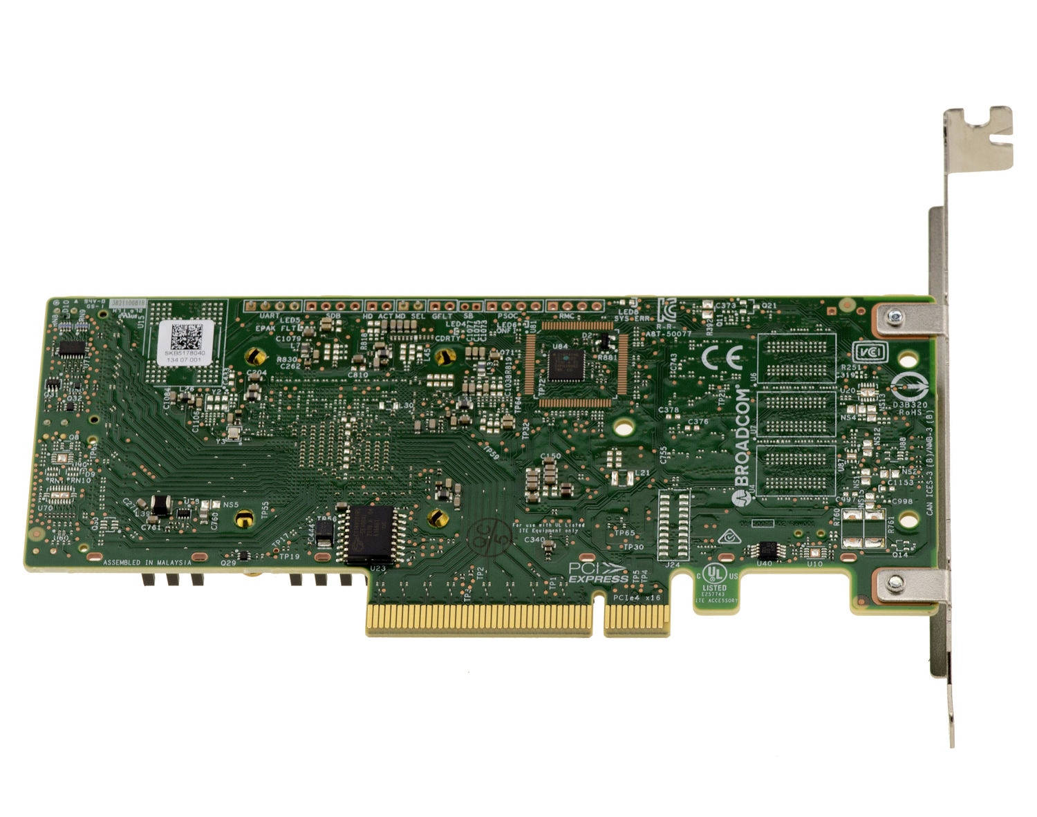 Ct. PCIe 3.1 SAS SATA NVMe 12GB 8 INTERNAL Ports OEM 9400 8i