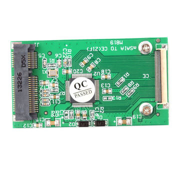 mSATA to ZIF40 adapter for mini PCIe mSATA SSDs