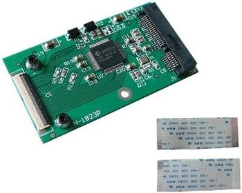 mSATA to ZIF40 adapter for mini PCIe mSATA SSDs