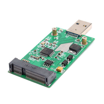 mSATA to USB 3.0 adapter For mini PCIe mSATA SSDs For mini PCIe mSATA SSDs