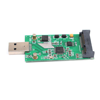 mSATA to USB 3.0 adapter For mini PCIe mSATA SSDs For mini PCIe mSATA SSDs