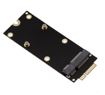 mSATA to MAC Pro or Retina 2012 adapter To mount a mSATA SSD on a Mac