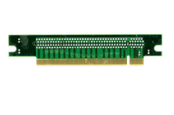 Riser PCI Express PCIe 16x - Type 90° For horizontal placement of PCI Express cards For horizontal placement of PCI Express cards