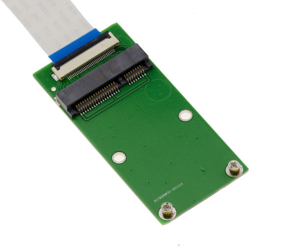 Flexible mSATA riser -with 10cm FPC mat