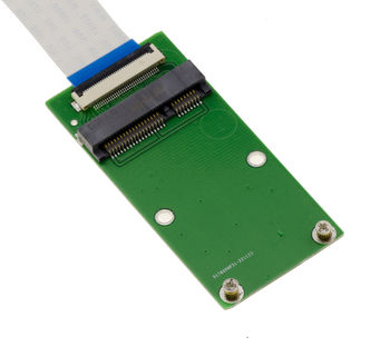 Flexible mSATA riser -with 10cm FPC mat