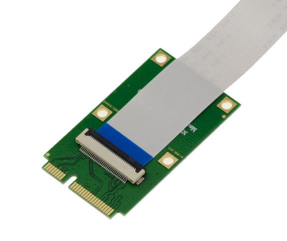 Flexible mSATA riser -with 10cm FPC mat