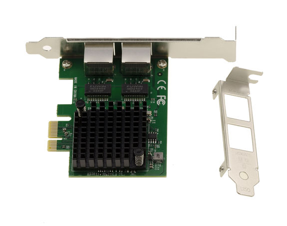 Netzwerkkarte PCIe x4 4 Anschlüsse 2,5 Gigabit Ethernet RJ45 Intel I226 Netzwerkkarte PCIe x4 4 Anschlüsse 2,5 Gigabit Ethernet RJ45 Intel I226