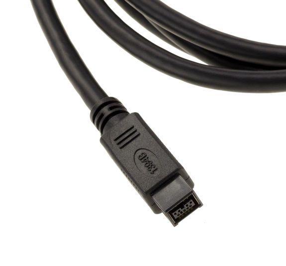 Adapter cable FireWire 400 IEEE1394a 800 IEEE1394b 6 Points Male 9 Points Male - 1.8M 6 Points Male / 9 Points Male - 1.8M