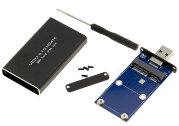 Aluminium Enclosure For SSD mSATA FORMAT COMPACT FORMAT COMPACT