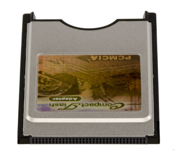 COMPACT FLASH (CF) to PCMCIA / CARDBUS adapter - Player / Recorder