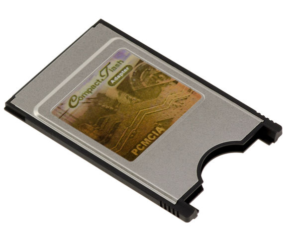 COMPACT FLASH (CF) to PCMCIA / CARDBUS adapter - Player / Recorder