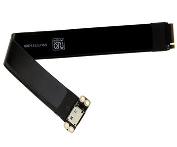 M2 NVMe M Key to Oculink SFF-8612 PCIe 4.0 port adapter with 20cm shielded cable