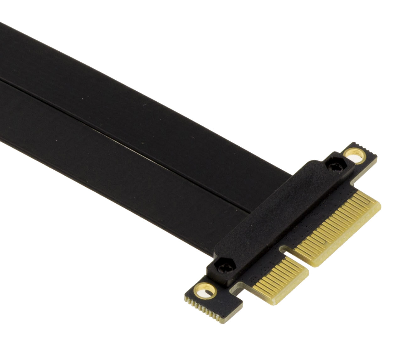 KALEA-INFORMATIQUE Nappe D'extension Type Riser Pour Port PCI 1x Blinde Ultra Souple Et Isole Blinde Ultra Souple Et Isole