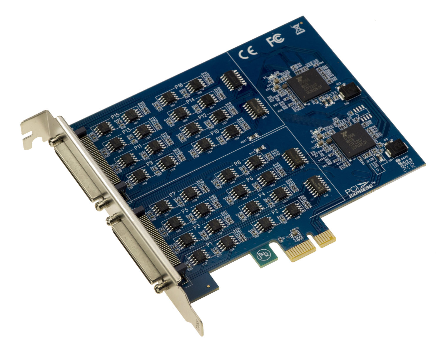 EX-45364 | Carte série Exsys, vers 4 ports, RS232, RS422, RS485 | RS