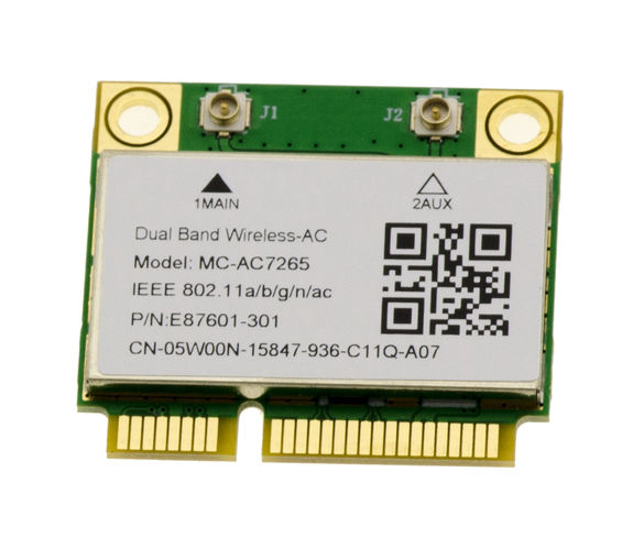 Mini-PCIe-Netzwerk-Controller-Karte mit Dualband-WiFi 802.11a/b/g/n/AC 1200M und Bluetooth 4.2 mit Intel 7265-Chipsatz