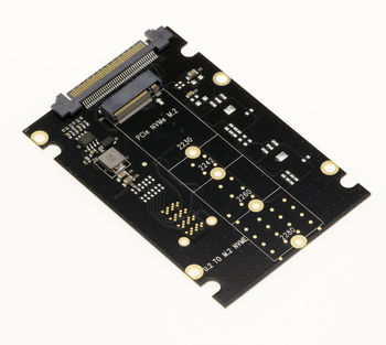 Gen 4.0 M2 NVMe M Key to U2 68Pin SFF-8639 adapter